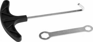 Trampolina ogrodowa Gymrex GR-TR02 z siatką wewnętrzną 10 FT 305 cm 6