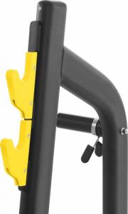 Gymrex Ławeczka treningowa czarno-żółta 4