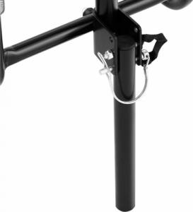 Uniprodo Wózek przyczepka rowerowa transportowa z odblaskami do 35 kg 4