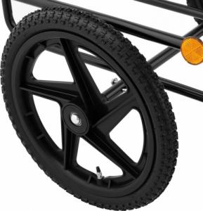 Uniprodo Wózek przyczepka rowerowa transportowa z odblaskami do 35 kg 5