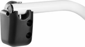 MSW Uchwyt reling rączka pomocnicza do łodzi kajaka przyczepy aluminiowa biała Uchwyt reling rączka pomocnicza do łodzi kajaka przyczepy aluminiowa biała 2