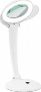 Physa Lampa kosmetyczna warsztatowa powiększająca 5 dioptrii 45x LED 220 x 225 mm Lampa kosmetyczna warsztatowa powiększająca 5 dioptrii 45x LED 220 x 225 mm 2