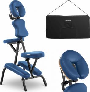 Physa Krzesło do masażu tatuażu przenośne składane Montpellier Blue do 130 kg niebieskie Krzesło do masażu tatuażu przenośne składane Montpellier Blue do 130 kg niebieskie 1