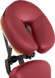 Physa Krzesło do masażu tatuażu przenośne składane Montpellier Red do 130 kg czerwone Krzesło do masażu tatuażu przenośne składane Montpellier Red do 130 kg czerwone 5