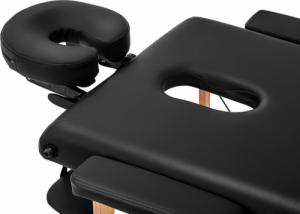 Physa Stół łóżko do masażu drewniane przenośne składane Toulouse Black do 227 kg czarne Stół łóżko do masażu drewniane przenośne składane Toulouse Black do 227 kg czarne 3