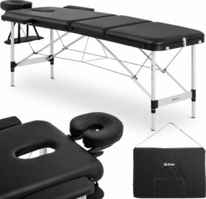 Physa Stół łóżko do masażu przenośne składane Bordeux Black do 180 kg czarne Stół łóżko do masażu przenośne składane Bordeux Black do 180 kg czarne 1