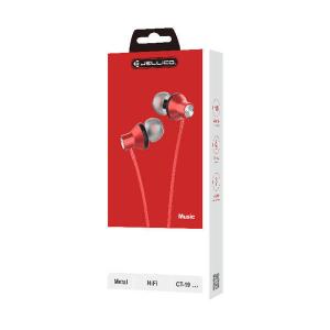 Słuchawki Jellico CT-19 Czerwone 2