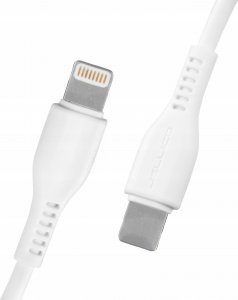 Kabel USB Jellico USB-C - Lightning 1 m Biały (6973771101075) 2