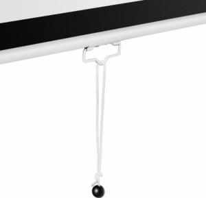 Ekran do projektora Fromm & Starck Ekran do projektora półautomatyczny ścienny sufitowy matowy biały 150'' 340x210 cm 16:9 Ekran do projektora półautomatyczny ścienny sufitowy matowy biały 150'' 340x210 cm 16:9 4