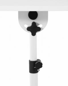 Fromm & Starck Stolik stojak pod laptopa odchylany regulowany 2 blaty 43 x 91 cm 700 - 1100 mm Stolik stojak pod laptopa odchylany regulowany 2 blaty 43 x 91 cm 700 - 1100 mm 3