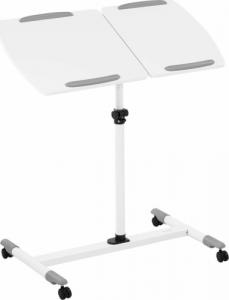 Fromm & Starck Stolik stojak pod laptopa odchylany regulowany 2 blaty 43 x 91 cm 700 - 1100 mm Stolik stojak pod laptopa odchylany regulowany 2 blaty 43 x 91 cm 700 - 1100 mm 5