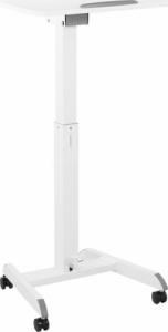 Fromm & Starck Stolik stojak pod laptopa odchylany regulowany na kółkach 60 x 52 cm 825 - 1185 mm Stolik stojak pod laptopa odchylany regulowany na kółkach 60 x 52 cm 825 - 1185 mm 9