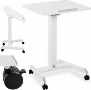 Fromm & Starck Stolik stojak pod laptopa regulowany na kółkach 60 x 52 cm 760 - 1130 mm Stolik stojak pod laptopa regulowany na kółkach 60 x 52 cm 760 - 1130 mm 2