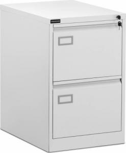 Fromm & Starck Szafa kartotekowa biurowa metalowa do kartotek dokumentów A4/F4 2 szuflady Szafa kartotekowa biurowa metalowa do kartotek dokumentów A4/F4 2 szuflady 2