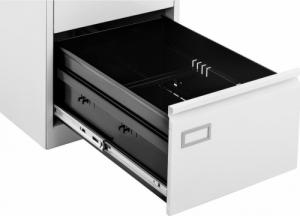 Fromm & Starck Szafa kartotekowa biurowa metalowa do kartotek dokumentów A4/F4 2 szuflady Szafa kartotekowa biurowa metalowa do kartotek dokumentów A4/F4 2 szuflady 3