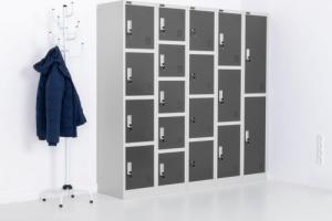 Fromm & Starck Szafa skrytka socjalna ubraniowa metalowa z zamkami na klucz 2-drzwiowa Szafa skrytka socjalna ubraniowa metalowa z zamkami na klucz 2-drzwiowa 7