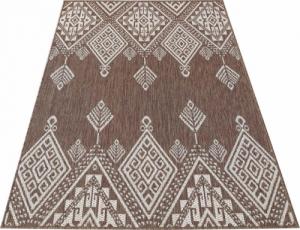 Profeos Brązowy dywan dwustronny w stylu boho - Oldex 6X 200 x 290 cm 1