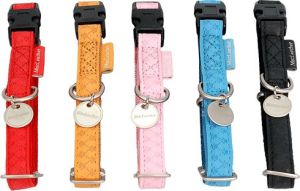 Zolux Obroża regulowana Mac Leather 15 mm - czerwona 3