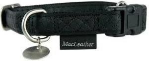 Zolux Obroża regulowana Mac Leather 25 mm - czarny 1