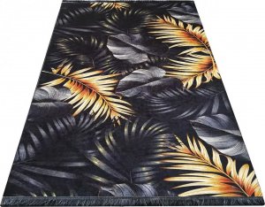 Profeos Prostokątny dywan z motywem liści - Akris 6 80 x 150 cm 1