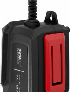 MSW Prostownik samochodowy automatyczny do ładowania akumulatorów LCD 100 W 12 V 6 A Prostownik samochodowy automatyczny do ładowania akumulatorów LCD 100 W 12 V 6 A 4