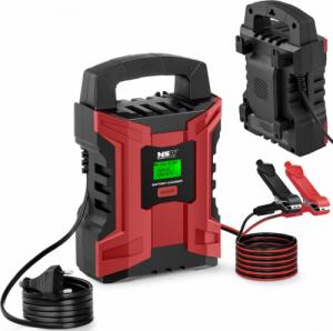 MSW Prostownik samochodowy automatyczny z funkcja pamięci LCD 180 W 6/12 V 2/10 A Prostownik samochodowy automatyczny z funkcja pamięci LCD 180 W 6/12 V 2/10 A 1