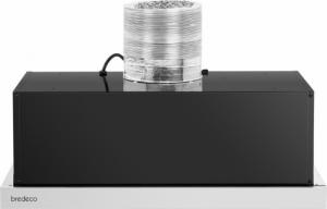 Okap Bredeco Okap kuchenny teleskopowy podszafkowy do zabudowy STAL LED 301.6 m3/h 60 cm Okap kuchenny teleskopowy podszafkowy do zabudowy STAL LED 301.6 m3/h 60 cm 6