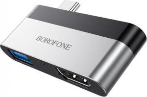 Stacja/replikator Borofone USB-C (DH2) 1