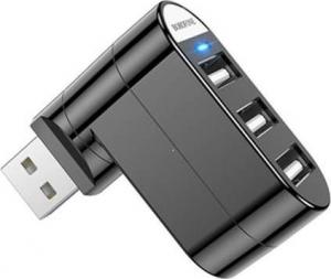 HUB USB Borofone 3x USB-A 2.0 (6974443380545) 1