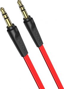 Kabel Borofone Jack 3.5mm - Jack 3.5mm 1m czerwony (6931474746405) 1