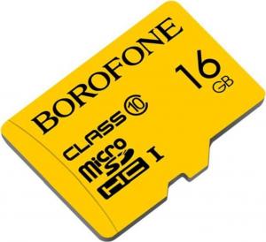 Karta Borofone MicroSDHC 16 GB Class 10 UHS-I  (6931474701220) 1