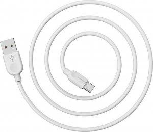 Kabel USB Borofone BOROFONE USB KABEL - BX14 2.4A USB-C 1M BIAŁY 2