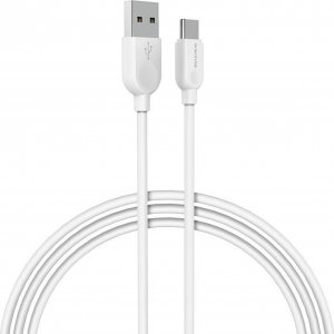 Kabel USB Borofone BOROFONE USB KABEL - BX14 2.4A USB-C 1M BIAŁY 4
