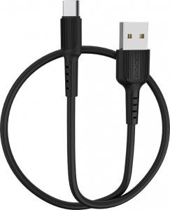 Kabel USB Borofone BOROFONE USB KABEL - BX16 2A USB-C 1M CZARNY 3