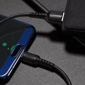 Kabel USB Borofone BOROFONE USB KABEL - BX16 2A USB-C 1M CZARNY 4