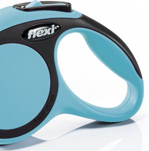 Flexi New Comfort Smycz automatyczna XS taśma 3m Niebieska 2
