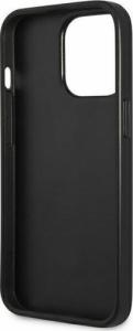 Guess Guess GUHCP13LPS4MK iPhone 13 Pro / 13 6,1" czarny/black hardcase Saffiano 4G Small Metal Logo 6