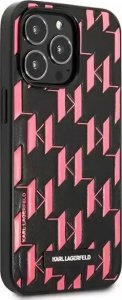 Karl Lagerfeld Karl Lagerfeld KLHCP13XMNMP1P iPhone 13 Pro Max 6,7" hardcase różowy/pink Monogram Plaque 1