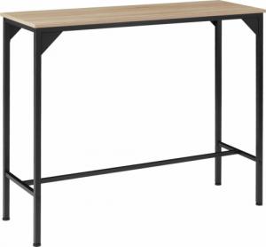 Tectake Stół barowy Kerry 120x40x100,5 cm - industrialny jasny 1