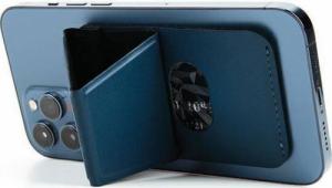 Uniq Lyft magnetyczny stojak na telefon snap-on stand and card holder niebieski/blue 6