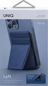 Uniq Lyft magnetyczny stojak na telefon snap-on stand and card holder niebieski/blue 9