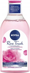 Nivea Rose Touch Płyn micelarny do demakijażu z organiczną wodą różaną 400 ml 1