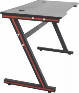 Biurko Topeshop Ziko 2.0 Czarne 120 cmx60 cm 1