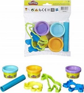 Play-Doh CIASTOLINA PLAY DOH 3 KOLORY FOREMKI ZWIERZĘTA ZESTAW 1