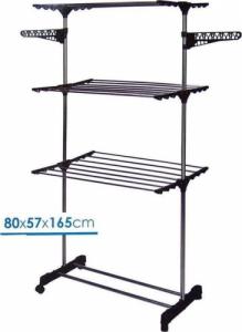 Suszarka na pranie Bathroom Solutions Bathroom Solutions Suszarka na pranie i ręczniki, 80x57x165 cm 4