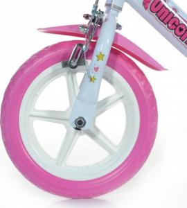 Dino bikes Dino Bikes Rower dziecięcy Unicorn, różowy, 12" 7