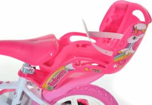 Dino bikes Dino Bikes Rower dziecięcy Unicorn, różowy, 12" 8
