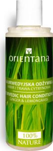 Orientana Ajurwedyjska odżywka do włosów Imbir i trawa 210ml 1