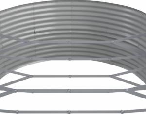 vidaXL vidaXL Donica ogrodowa z malowanej proszkowo stali, 584x140x68 cm 5
