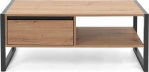 Finori Finori Stolik kawowy Denver 55, dąb artisan i antracytowa szarość 2